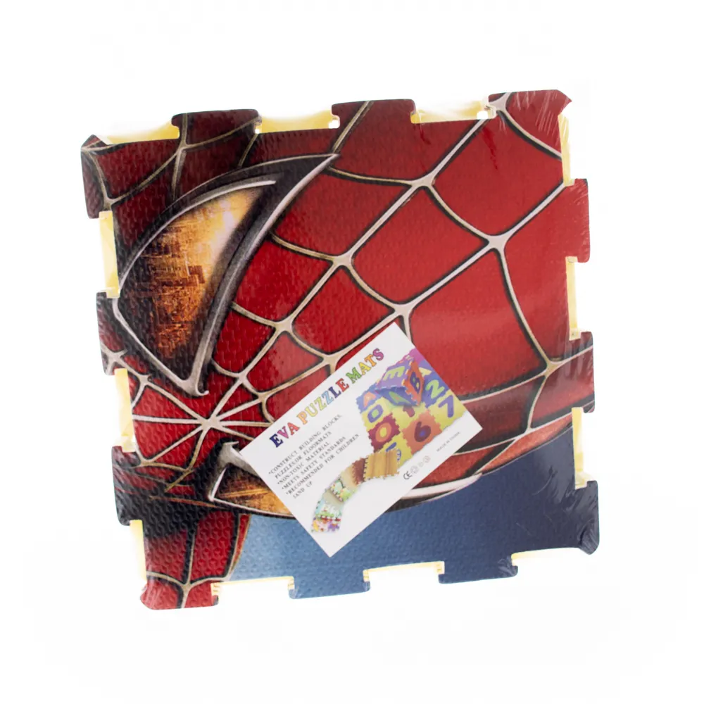 Ռետինե փազլ գորգ Spider Man